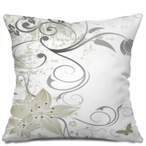 Design Floral Pillows 12108238