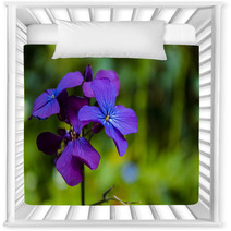 Detail Of Purple Flowers Nursery Decor 64467976