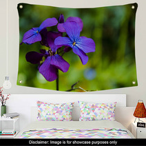 Detail Of Purple Flowers Wall Art 64467976