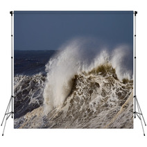 Detailed Big Wave Backdrops 52199287