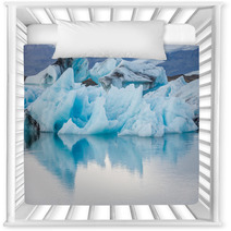 Detial View Of Iceberg In Ice Lagoon - Jokulsarlon, Iceland. Nursery Decor 72545519