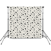 Diagonal Dots And Dashes Seamless Pattern In Black Backdrops 61790012