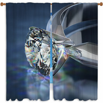 Diamond Ring Window Curtains 56353432