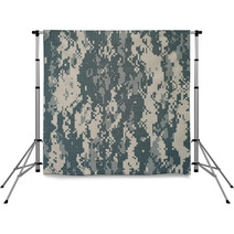 Digital Camouflage As Background Backdrops 87344678