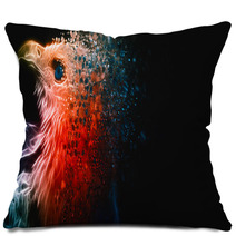 Digital Photo Manipulation Of An Eagle Pillows 84022330