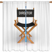 Directors Chair Window Curtains 68548176