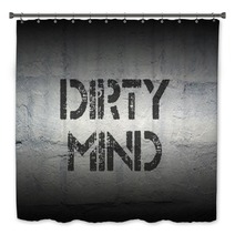 Dirty Mind Gr Bath Decor 122168154
