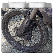 Dirty Wheel Motorcycle Bedding 81893438