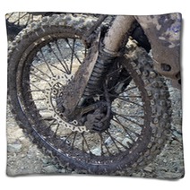 Dirty Wheel Motorcycle Blankets 81893438