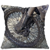 Dirty Wheel Motorcycle Pillows 81893438