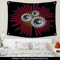 Disco Club Flyer Wall Art 47326540