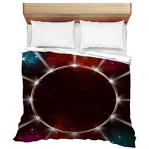 Disco Music Ring With Spotlights Bedding 65727002
