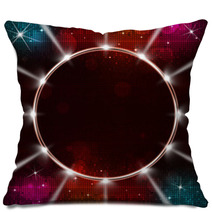 Disco Music Ring With Spotlights Pillows 65727002