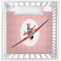 Diving Fighter Plane Nursery Decor 119710801