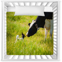 Dog Meets A Cow At Countryside Nursery Decor 67248677