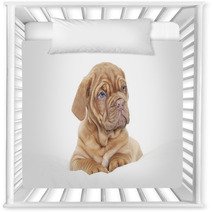 Dogue De Bordeaux Puppy (French Mastiff) Nursery Decor 63585505