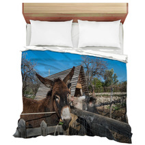 Donkey On A Farm
 Bedding 99708453