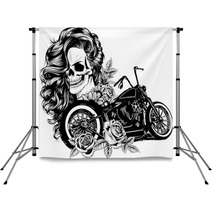 Donna Su Moto Backdrops 143076886