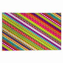 Doodle Ethnic And Colored Seamless Background Rugs 62794416
