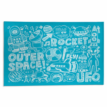Doodle Space Element Rugs 65578754