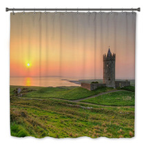 Doonagore Castle At Sunset - Ireland Bath Decor 31971180