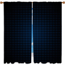 Dotted Background Window Curtains 59379616
