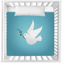 Dove With Olive Branch Nursery Decor 52167682