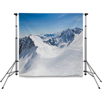 Downhills In The Winter Pyrenees Backdrops 60244477