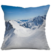 Downhills In The Winter Pyrenees Pillows 60244477