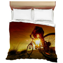 Dreamy Sunset And Healthy LifeFields And Bicycle Bedding 63593672