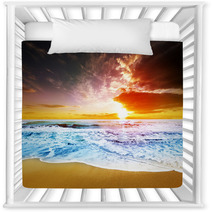 Dreamy Sunset At Beach Shore Nursery Decor 63593664