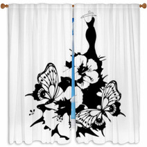 Dress,wedding Design Window Curtains 62553808