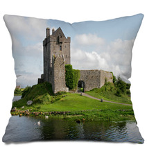 Dunguaire Castle, Kinvara Bay, Galway, Ireland Pillows 14798272