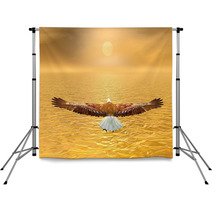 Eagle Going To The Sun - 3D Render Backdrops 51452480