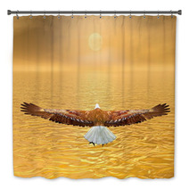Eagle Going To The Sun - 3D Render Bath Decor 51452480