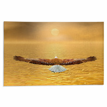 Eagle Going To The Sun - 3D Render Rugs 51452480