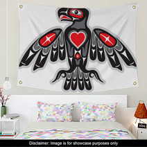 Eagle Native American Style Wall Art 42791594