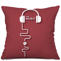 Earphone Music Pillows 66859690