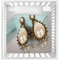 Earrings With Pearls Nursery Decor 56882359