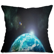 Earth From Outer Space Pillows 64180063