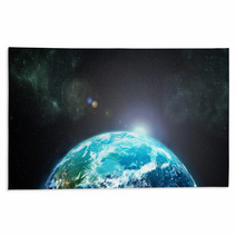 Earth From Outer Space Rugs 64180063
