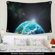 Earth From Outer Space Wall Art 64180063