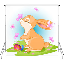 Easter Bunny Backdrops 20799422