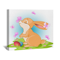 Easter Bunny Wall Art 20799422