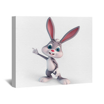 Easter Bunny Wall Art 40192533