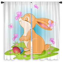 Easter Bunny Window Curtains 20799422
