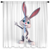 Easter Bunny Window Curtains 40192533