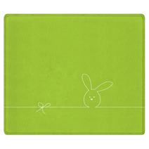 Easter Card With Copy Space Rugs 31162048