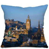 Edinburgh Morning Skyline Pillows 64902622