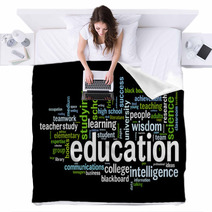Education Word Cloud Blankets 62664749
